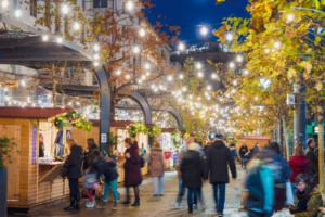 60 лева харчи семейство на Коледния базар